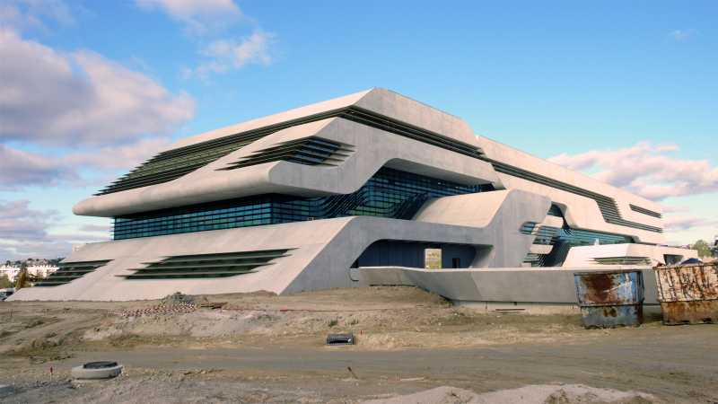Illustration for article titled 21st Century Buildings That Look Like Alien Spaceships